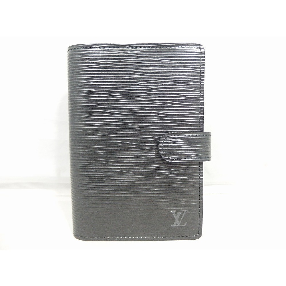 Louis Vuitton Agenda Epi Notebook Black